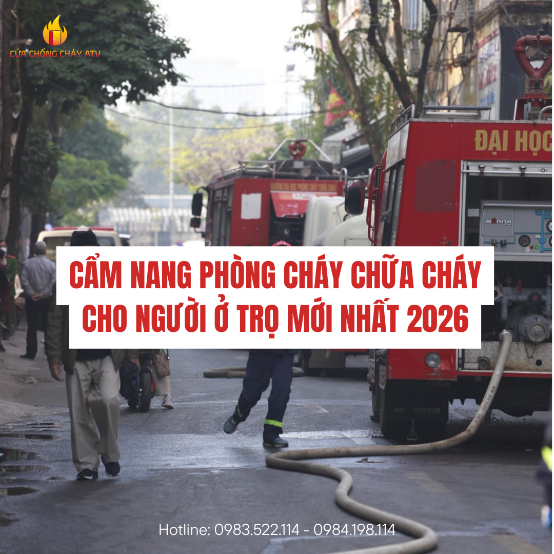Cẩm nang Phòng cháy chữa cháy cho người ở trọ mới nhất 2026